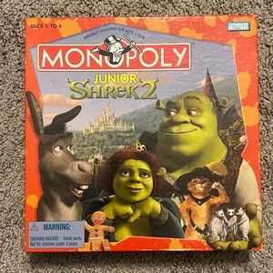 Monopoly Junior: Shrek 2 Edition Vintage 2004